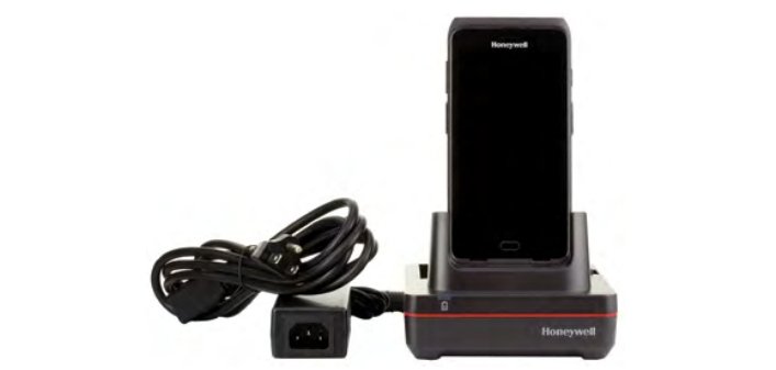 Honeywell CT40-EB-UVN-3 estación dock para móvil Ordenador portátil Negro, Rojo