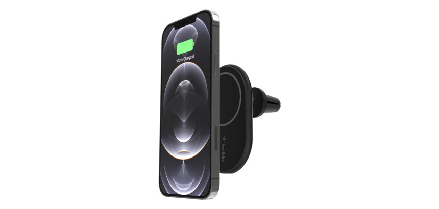Belkin WIC004BTBK chargeur d'appareils mobiles Smartphone Noir USB Recharge sans fil Auto