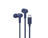 Belkin SoundForm Casque Avec fil Ecouteurs Musique/Quotidien USB Type-C Bleu