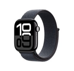 Apple Watch Series 10 OLED 42 mm Digital 374 x 446 Pixeles Pantalla táctil 4G Negro Wifi GPS (satélite)