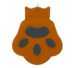 Muitomas HOTBOULEPAW borsa d'acqua calda 0,45 L Nero, Rosso bordeaux