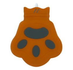 Muitomas HOTBOULEPAW borsa d'acqua calda 0,45 L Nero, Rosso bordeaux