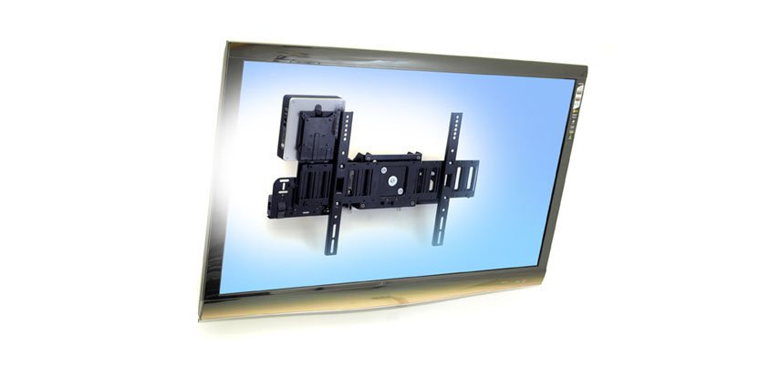 Ergotron SIM90 Signage Integration Mount Mur Noir