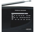 Haeger PR-TRI.002A radio Portátil Negro