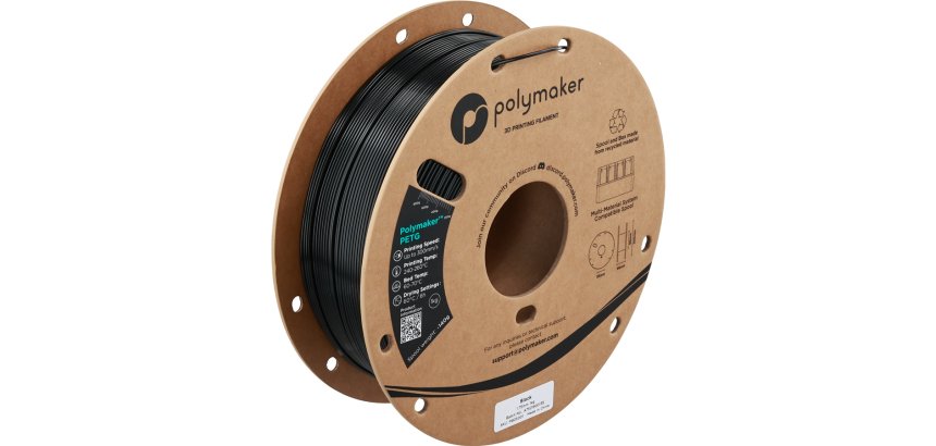 Polymaker PB05001 3D Printing Material Polylactic Acid (PLA) Red 1 kg