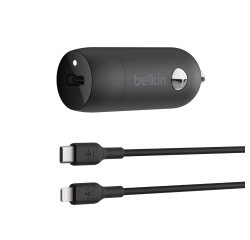 Belkin BOOST CHARGE car power adapter - 24 pin USB-C - 30 Watt