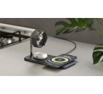 ZENS ZEDC05BM/00 chargeur d'appareils mobiles Casques, Smartphone, Smartwatch Noir Secteur Recharge sans fil Charge rapide Intérieure