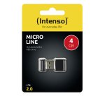 Intenso Micro Line unità flash USB 4 GB USB tipo A 2.0 Nero