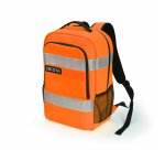 DICOTA P20471-18 sac à dos Noir, Gris, Orange Polyéthylène téréphtalate recyclé (rPET)