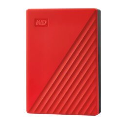 Western Digital My Passport WDBR9S0060BRD-WESN disco duro externo 6 TB 2.5" Micro-USB B 3.2 Gen 1 (3.1 Gen 1) Rojo