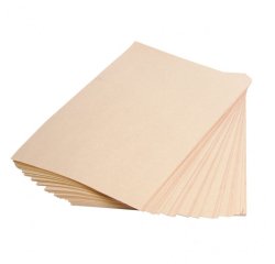 Papier kraft clairefontaine 210x297mm a4 90g coloris brun ramette 250 feuilles