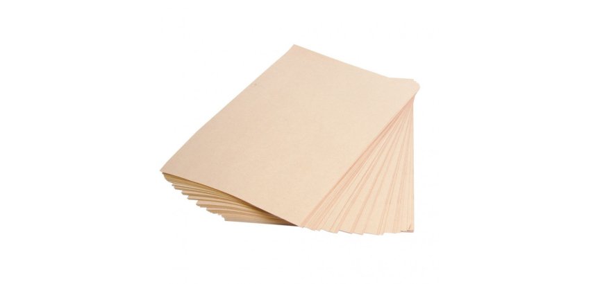 Papier kraft clairefontaine 210x297mm a4 90g coloris brun ramette 250 feuilles