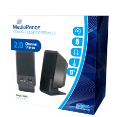 MediaRange MROS352 Lautsprecher 1-Weg Schwarz Mit Kabel 6 W
