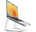 Twelve South Curve SE Aluminium, Argent