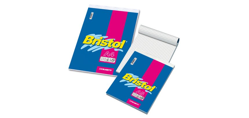 Blasetti Bristol writing notebook A4 60 sheets Multicolour