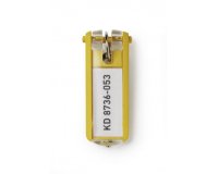 Durable Key Clip Yellow 6 pc(s)