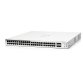 HPE Aruba Networking Aruba Instant On 1830 48G 24p Class4 PoE 4SFP 370W Gestionado L2 Gigabit Ethernet (10/100/1000) Energía sobre Ethernet (PoE) 1U