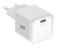 DLH Chargeur secteur USB-C 30W GaN pour smartphones et tablettes
