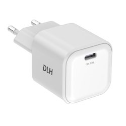 DLH Chargeur secteur USB-C 30W GaN pour smartphones et tablettes