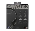 T'nB SINGLE 2 Casque Avec fil &sans fil Arceau Appels/Musique Bluetooth Noir