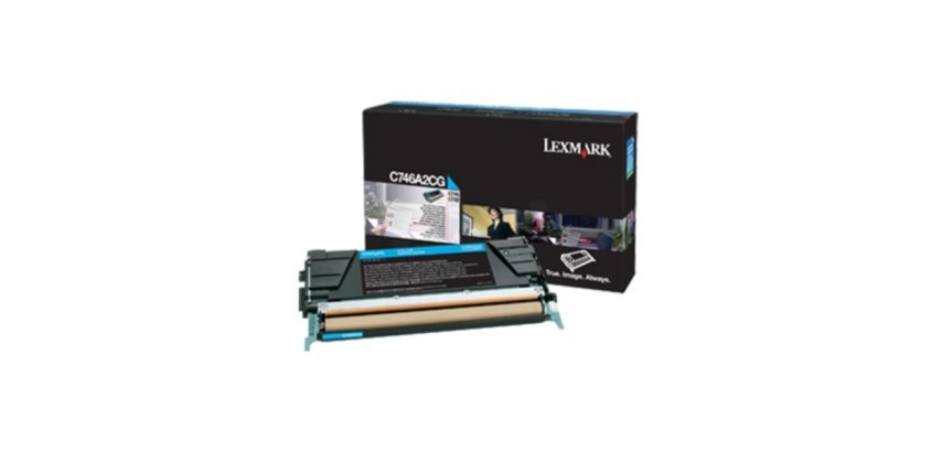 Lexmark C746A3CG toner cartridge 1 pc(s) Original Cyan