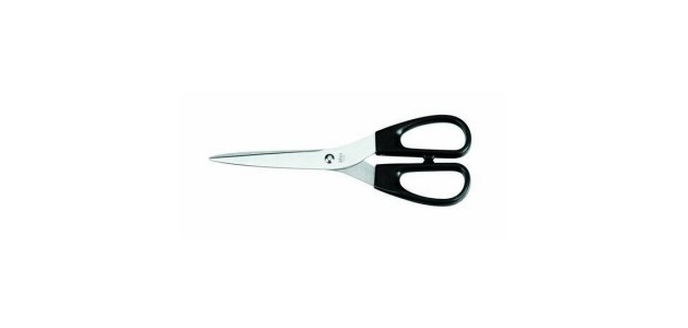 Lebez 4331 stationery/craft scissors Black, Stainless steel
