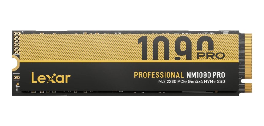 Lexar Professional NM1090 PRO 4 TB M.2 PCI Express 5.0 NVMe 3D TLC NAND
