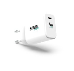 Urban Factory WCD95UF-ECO chargeur d'appareils mobiles Universel Blanc Secteur Intérieure