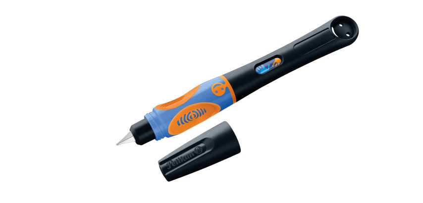 Stylo plume griffix Neon Fresh Blue, pour gauchers