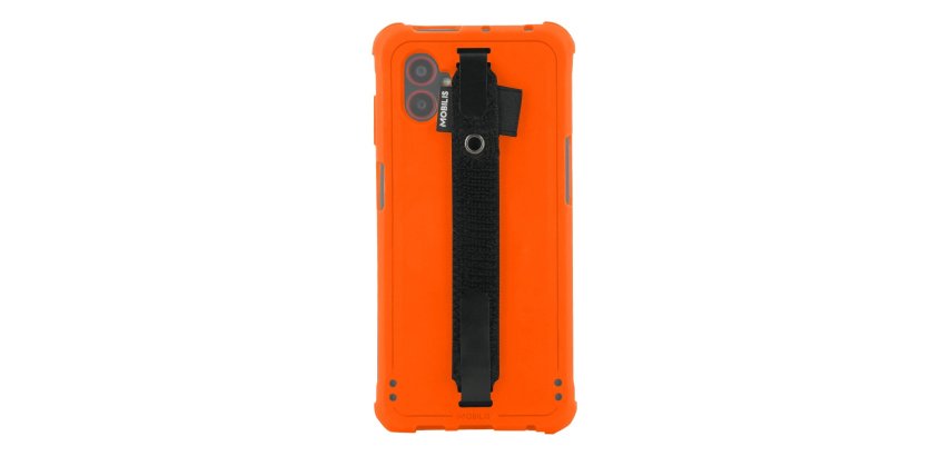 Mobilis 052066 coque de protection pour téléphones portables 16,8 cm (6.6") Housse Noir, Orange
