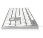 Hamlet XKKITA-MCU tastiera Ufficio USB QWERTY Bianco