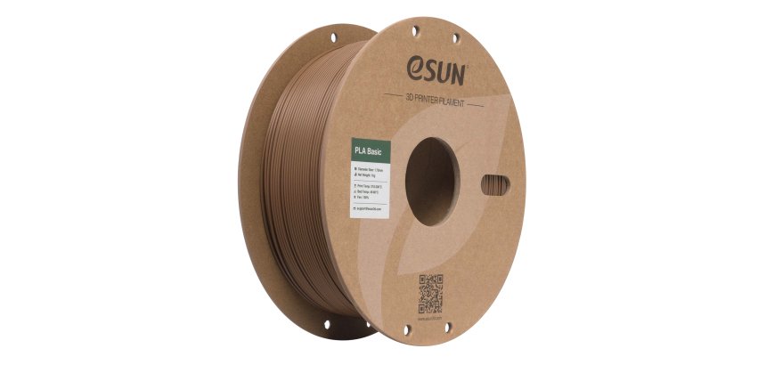 eSUN PLA-Basic Polymelkzuur Bruin 1 kg