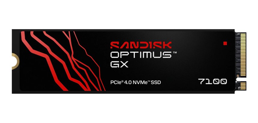 SanDisk Optimus GX 7100 500 GB M.2 PCI Express 4.0 NVMe TLC 3D NAND
