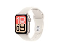 Apple watch Apple Watch SE 3 GPS + Cellular 40mm Boitier en Aluminium Lumiere Stellaire avec Bracelet Sport Lumiere Stellaire - M/L