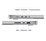 Apple MacBook Pro Apple M M4 Pro Portátil 41,1 cm (16.2") 48 GB 512 GB SSD Wi-Fi 6E (802.11ax) macOS Sequoia Plata