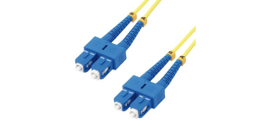 MCL 3m SC/SC OS2 câble InfiniBand et à fibres optiques Jaune