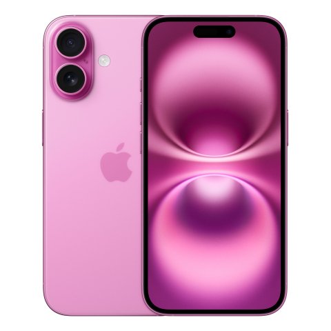 Apple iPhone 16 15,5 cm (6.1") SIM doble iOS 18 5G USB Tipo C 128 GB Rosa