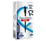 Papermate Replay Black Stick ballpoint pen Medium 12 pc(s)