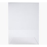 Porte-visuel incliné vertical format A5 - Cristal 85058D