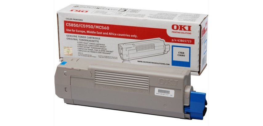 OKI - cyaan - origineel - tonercartridge
