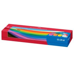 Faber-Castell 121050 vernice Guazzo 20 ml 12 pz