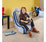 X Rocker Shadow 2.0 Console Gaming Chair Padded Seat Blue, White