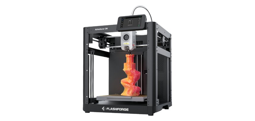 Flashforge Adventurer 5M Fused Filament Fabrication (FFF) Wifi