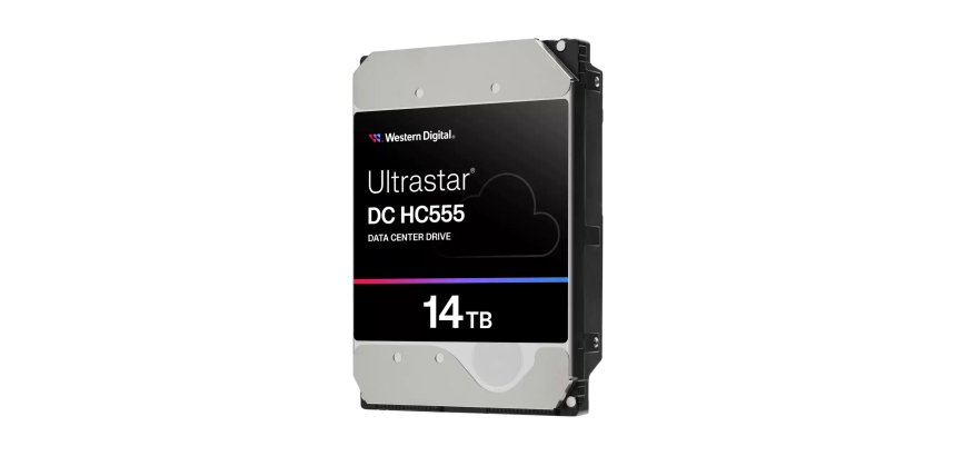 Western Digital Ultrastar DC HC555 disque dur 14 To 7200 tr/min 512 Mo 3.5" SAS3