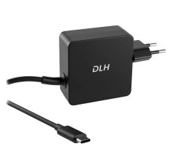 DLH DY-AI5570 adaptateur de puissance & onduleur Intérieure 65 W Noir