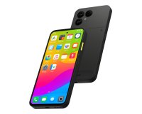 Fairphone The (Gen 6) 16 cm (6.31") Double SIM Android 15 5G USB Type-C 8 Go 256 Go 4415 mAh Noir
