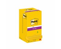 Bloc-note super sticky notes, 76x76 mm, ultra jaune