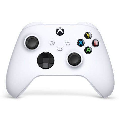 Microsoft Xbox Wireless Controller Wit Bluetooth Gamepad Analoog/digitaal Android, PC, Xbox One, Xbox One S, Xbox One X, Xbox Series S, Xbox Series X, iOS