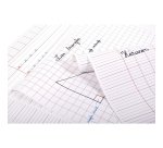 PAPIER AFFICHE REGLURE, Paquet de 25 feuilles DL 3mm 90g/m2 au format 60x80cm