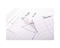 PAPIER AFFICHE REGLURE, Paquet de 25 feuilles DL 3mm 90g/m2 au format 60x80cm